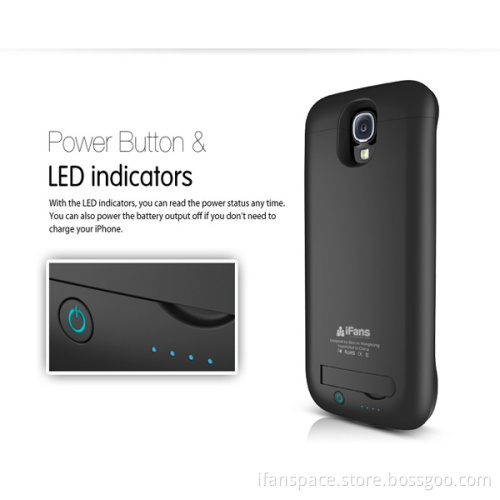 External battery case for Samsung Galaxy S4 SIV I9500 Battery Case Power Bank 3200 mah